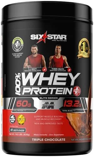 Six Star Whey Protein Proteína  Plus Triple Chocolate 826gr 