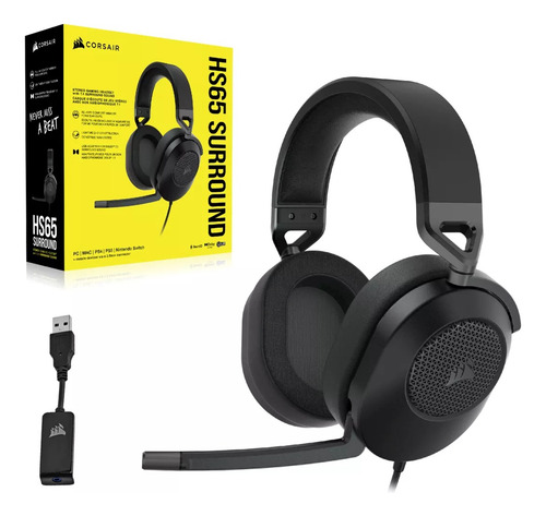 Audifonos Gamer Corsair Hs65 Surround