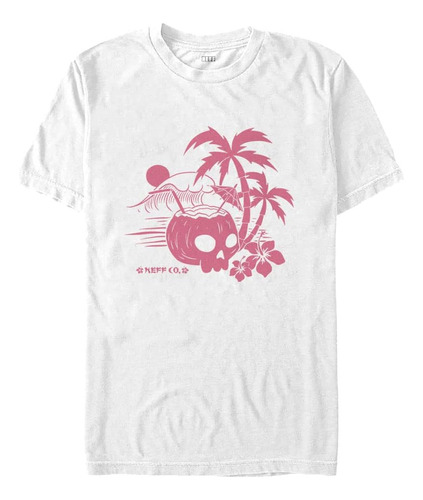 Neff Skull Beach Camiseta De Manga Corta Para Hombre Joven, 