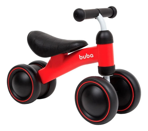 Bicicleta Apoio Andador Bebê Infantil Equilíbrio Buba Outlet Cor Vermelho