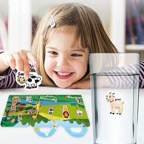 Conjunto De Livros Reutilizáveis De Adesivos Para Cenas Infa