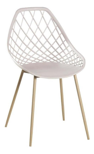 Cadeira De Jantar Cloe Base Aco Rivatti Kit 6 Unidades