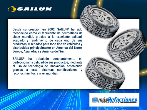 Par De Llantas 185/60r15 84v Sailun Atrezzo Sh406