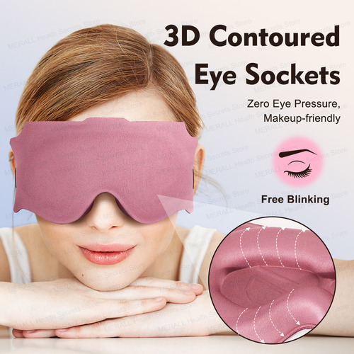 Máscara Para Dormir 3d Block Out, Sombra De Ojos Para Dormir
