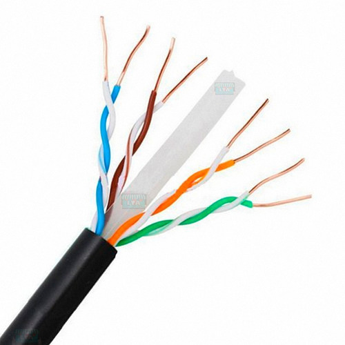 15m Cat5e FTP sólido PE Exteriores Cable Exterior 100% Cobre redes Ethernet 