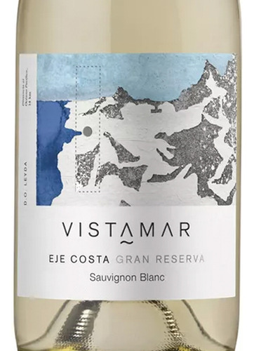 Pack De 2 Vino Blanco Vistamar Eje Costa Sauvignon Blanc 750
