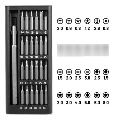 Kit De Herramientas Precisión Automodelismo Rc Hobby Reparar