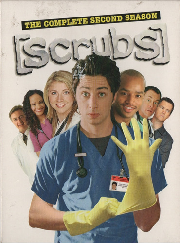 Scrubs 2ª Temporada - Box Com 3 Dvds - Importado