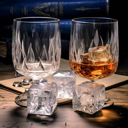 Sello De Hielo Craspire Letra T Vinatge Ice Cube Branding S