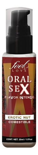 Lubricante Gel Sexo Oral Comestible Aumenta Placer 30ml