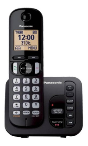 Imagen 3 de 3 de Teléfono Panasonic KX-TGC223N inalámbrico - color negro