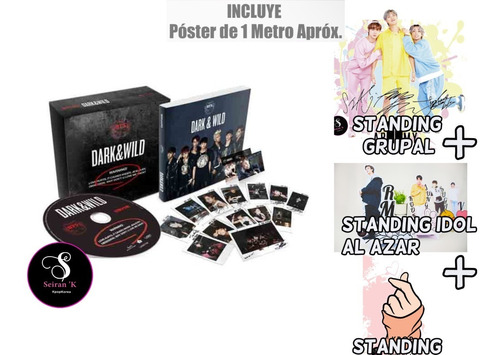 Album Bts-dark & Wild + Poster + Regalo