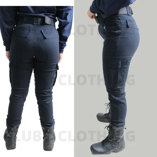 Jogger Cargo Mujer Stretch Con Cinturón