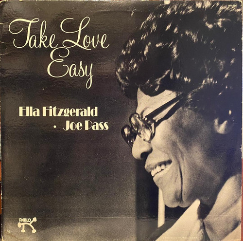 Disco Lp - Ella Fitzgerald & Joe Pass / Take Love Easy. 