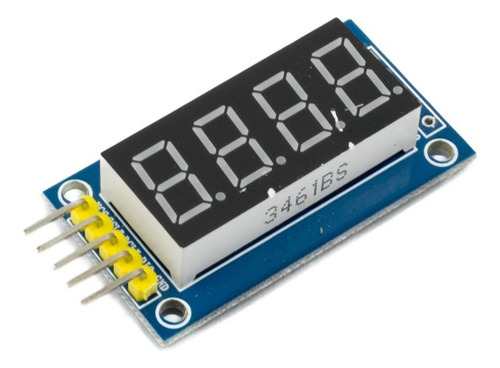 Modulo X4 Display 7 Segmentos Con 74hc595 4 Digitos