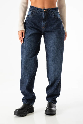 Jean Baggy Mujer Carpintero Rigido Solmaint Her