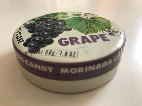 Imagen 2 de 2 de Antigua Lata Vacia De Pastillas Grape De Brasil