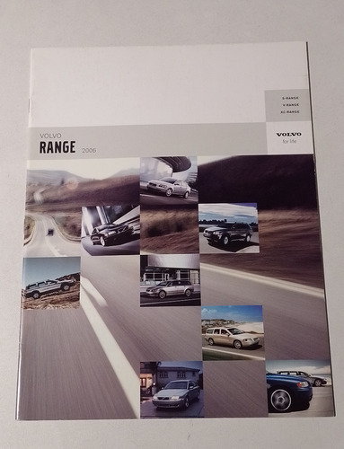 Folleto Catalogo Libro Ventas Volvo Range 2006 Usa En Ingles