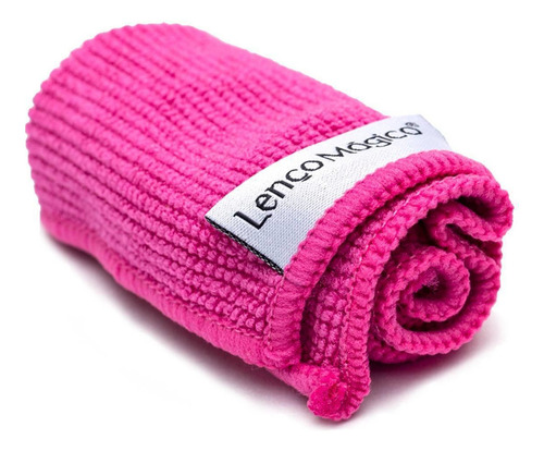 Lenço Magico 20x30 Limpa Tela Notebook Celular Oculos Rosa