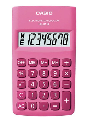 Calculadora Casio Hl-815l  Pink