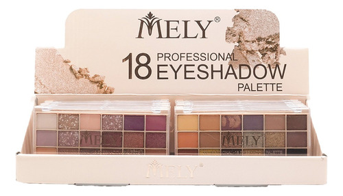 Caja Completa X12 Sombras Ojos Colores Maquillaje Eyeshadow