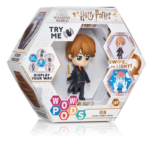 Figura Wow! Pods Harry Potter Ron Weasley Con Base Con Luz