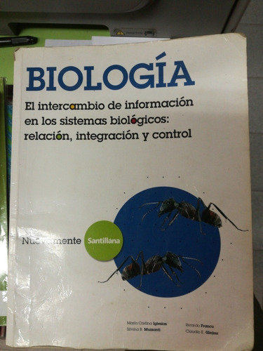 Libro Biología Santillana Nuevamente