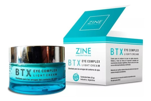 Btx Eye Complex Light Cream 20g Efecto Tensor Antiage Zine