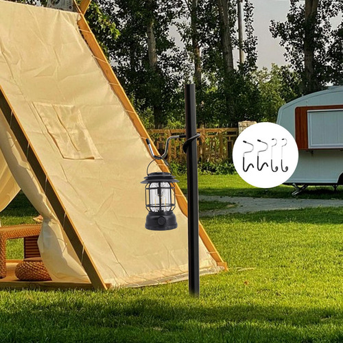 Gancho Para Luz De Camping Soporte Para Lámpara 4 Ganchos De