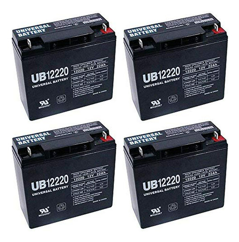 Upg 12 Voltios 22ah (12v 22a) Ub12220 Batería Para Bicicleta