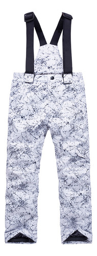 Pantalones Nieve Niños Impermeables Cálidos Esquí Unisex