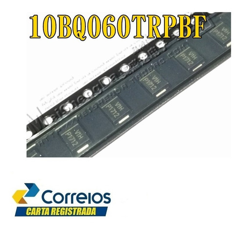 Diodo Smd Schottky 10bq060trpbf / V1h60v X 1a  (1 Unidades)