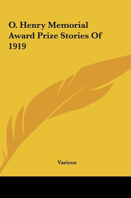 Libro O. Henry Memorial Award Prize Stories Of 1919 - Var...