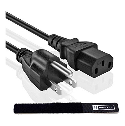 Power Cord Cable 10 Ft Para Panasonic Tv Plasma Tiempo Vida