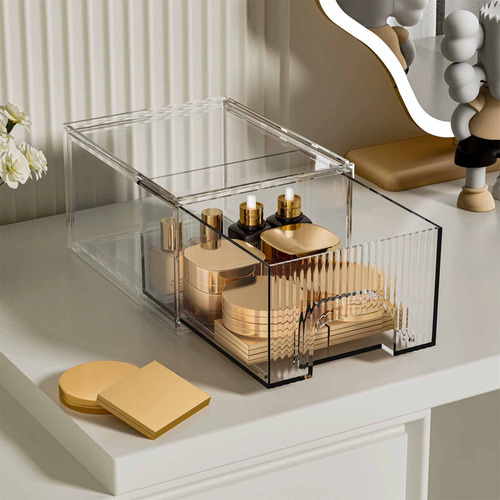 Organizador De Cosméticos Para El Hogar, Caja De Almacenamie