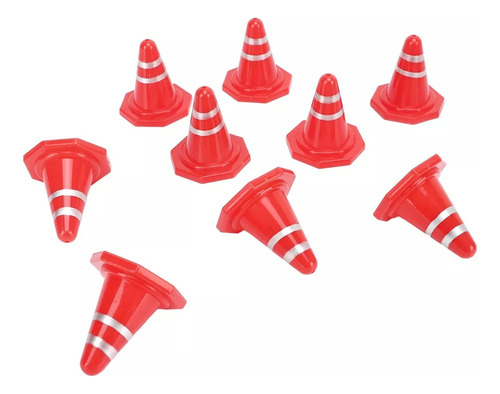 50 Mini Conos De Tráfico De Juguete