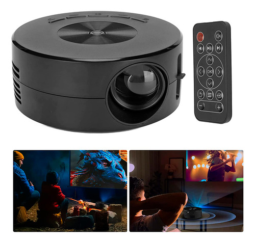 Mini Proyector Led Rotundity Microsd Android Ios Control Ub