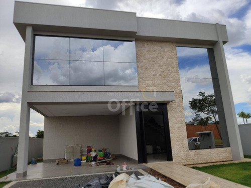 Imagem 4 de 30 de Sobrado À Venda, 375 M² Por R$ 2.400.000,00 - Condomínio Alphaville Anápolis - Anápolis/go - So0013