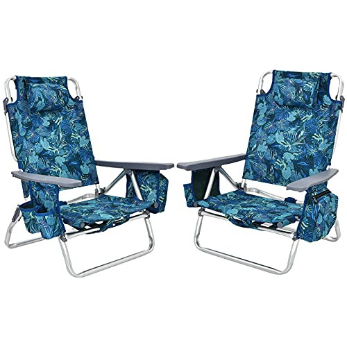 Silla De Playa 2pack Silla De Camping Plegable, Sillas ...