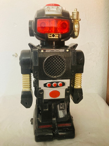 Robot Magic Mike Ii New Bright 1984 Robot Vintage Robot Magic Mike Ii Negro (Usado)