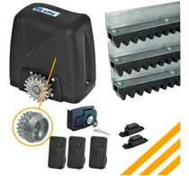 Comprar Kit Motor Portón Electrico Corredizo 400kg 3 Controles Rossi