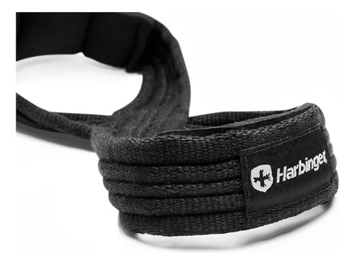 Correas P/ Levantamiento Figure 8 Lifting Straps Harbinger Color Negro Talla S