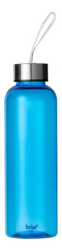 Garrafa Plastica C/alca 500ml Azul Brw Unidade