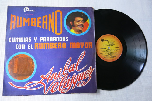 Vinyl Vinilo Lp Acetato Anibal Velazquez Cumbiando Y Parrand