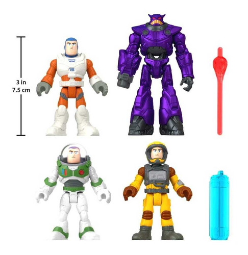 Toy Story Buzz Ligthyear Zurg Imaginext Colecc. N.u.e.v.o (Usado)