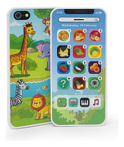 Jx Celular De Brinquedo Infantil Com Luz E Música