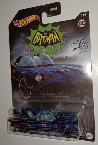  Hot Wheels Dc Comics Batman Tv Series Batmobile 1/5 2021