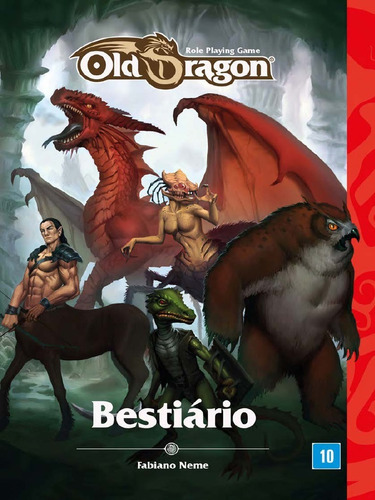 Old Dragon Bestiário Livro Rpg - Redbox