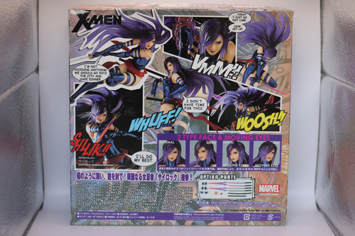 Psylocke Articulado Con Accesorios