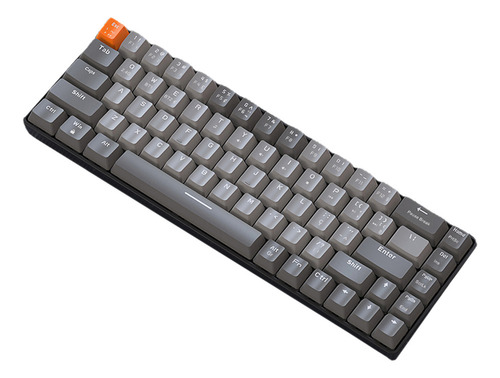 Teclado Para Juegos K68, Inalámbrico, 2,4 G, Doble Modo, Tec